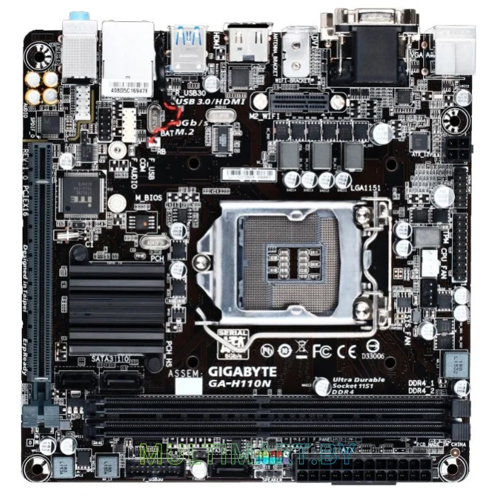 Материнская плата Gigabyte GA-H110N (rev. 1.0)